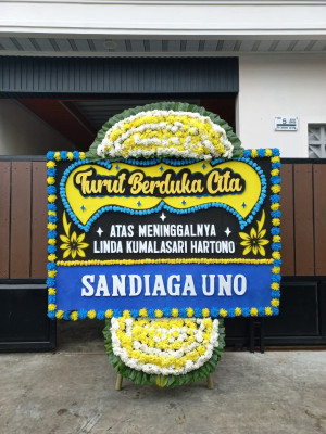 Papan Bunga Duka di Garuntang