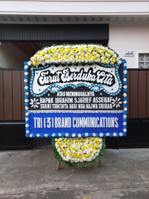 Papan Bunga Duka di Garuntang